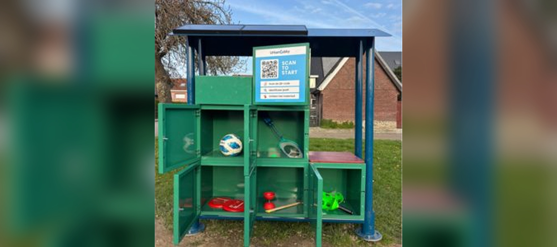 Pater Ruttenplein — UrbanCubby installation in Dendermonde