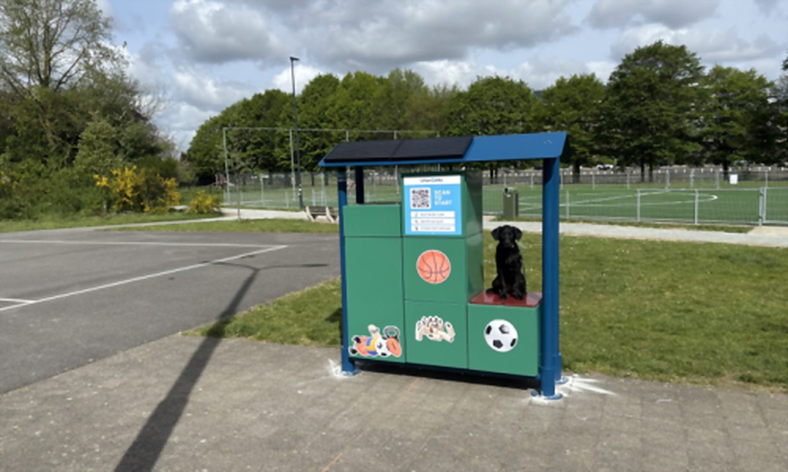 Watersportbaan — UrbanCubby installation in Ghent