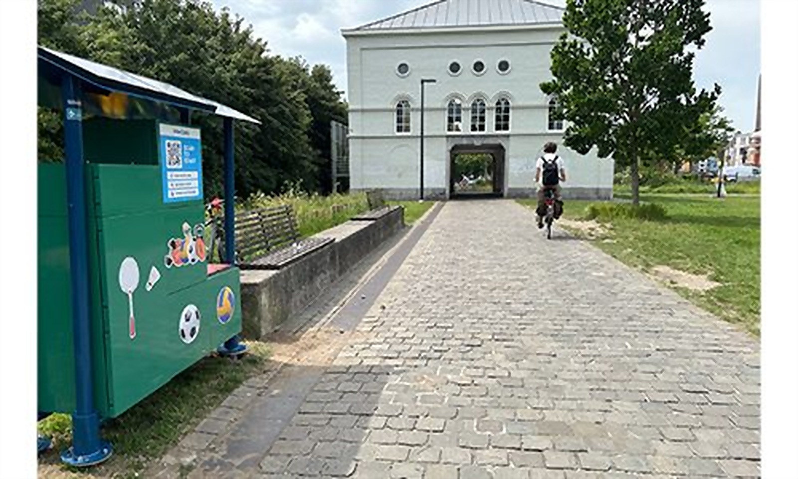 Coyendanspark — UrbanCubby installation in Ghent
